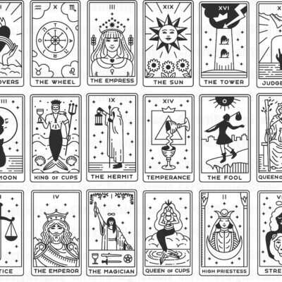 Pack 18 cartas del tarot